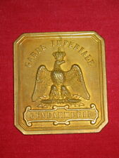 Napoléon plaque gendarmerie d'occasion  Mouy