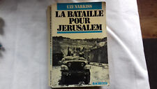 Bataille jerusalem.uzi narkiss d'occasion  Tournus