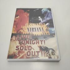 DVD Nirvana Live Tonight Esgotado 2006 Kurt Cobain Dave Grohl Krist Novoselic comprar usado  Enviando para Brazil