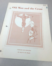 Partitura religiosa vintage de Old Man and the Cross - 1981 (BR4) segunda mano  Embacar hacia Argentina