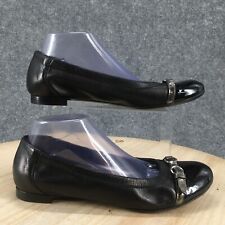 Used, AGL Attilio Giusti Leombruni Shoes Womens 40.5 Monika Cap Toe Ballet Flats Black for sale  Shipping to South Africa