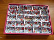 STACKERS  Cerise Classic Jewellery Box Trinkets Layer 25cm x 18cm, 25 spaces for sale  SALTBURN-BY-THE-SEA