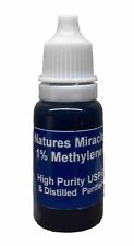 USP Metileno Azul 1% Gotas Certificadas Alta Pureza Grau Farmacêutico 10ml, usado comprar usado  Enviando para Brazil