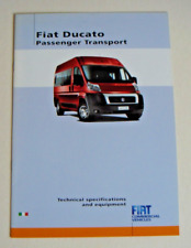Fiat. Ducato. Mini ônibus. Especificações técnicas e equipamentos. Folheto de 2007 comprar usado  Enviando para Brazil