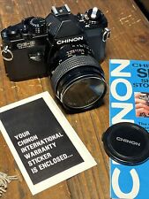 Package! CHINON CE-3 Memotron 1.455mm lens & Power Winder Works! for sale  Shipping to South Africa