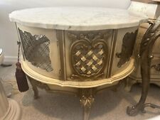 cream marble top table for sale  Hernando
