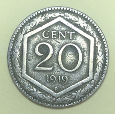 Italia centesimi 1919 usato  Zugliano