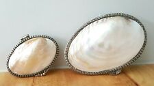 Vintage white shell for sale  Shipping to Ireland