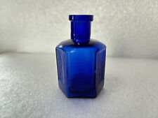 Used, 56127 Old Antique Glass Bottle Not To Be Taken Poison Bottle Cobalt Blue RARE for sale  Shipping to South Africa