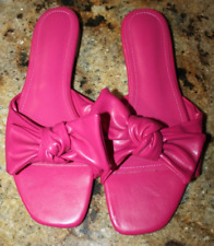 Sandálias planas femininas rosa quente tamanho 8 comprar usado  Enviando para Brazil