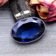 Used, Tanzanite Gemstone 925 Sterling Silver Pendant Handmade Jewelry Gift For Her for sale  Shipping to South Africa