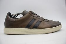 Tom Ford  Radcliffe Men's Size 13 Low-Top Brown/Black Stripes Sneakers for sale  Shipping to South Africa