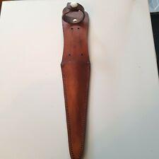 Handmade leather knife for sale  Shipping to Ireland
