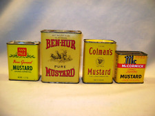 collectable mustard tin for sale  West Warwick
