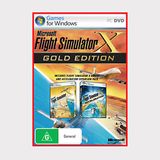 Microsoft Flight Simulator X Gold Edition Deluxe e expansão de aceleração, usado comprar usado  Enviando para Brazil