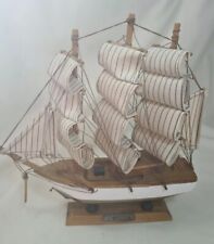 Handmade wooden sailing for sale  WARRINGTON