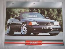 Brabus mercedes 600sl for sale  DARWEN