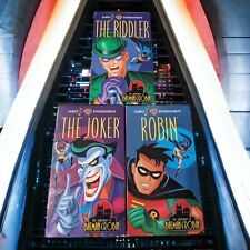 Lote 3 VHS The Adventures of Batman & Robin Charada Robin e Coringa, usado comprar usado  Enviando para Brazil