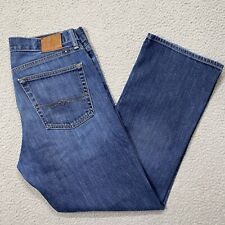 Usado, Jeans masculino Lucky Brand 181 relaxado reto desbotado lavagem escura cintura média tamanho 32x28* comprar usado  Enviando para Brazil