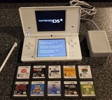 Nintendo White DSi DS Console Boys Starter Bundle With Games TESTED WORKING for sale  Shipping to South Africa