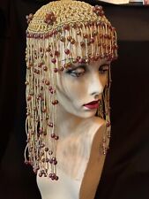 Crochet beaded headress for sale  Littleton