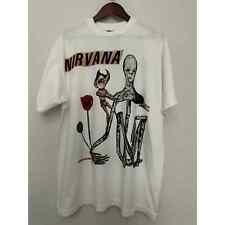 Camiseta Nirvana Incesticide 1992 Vintage Reimpressão Ponto Único Branca Etiqueta Gigante comprar usado  Enviando para Brazil