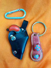 Keyrings x2. leather for sale  NEWCASTLE UPON TYNE