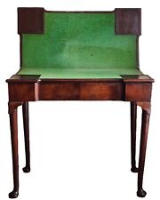 Game Card Table, 1740 Queen Anne, England, Mahogany, Foldover, Ext Corners, 32"w for sale  Shipping to South Africa