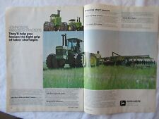 Usado, John Deere 8430 8630 impresión de tractor anuncio 2 páginas 1978 segunda mano  Embacar hacia Argentina