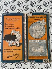 Carte michelin anciennes d'occasion  Ozoir-la-Ferrière