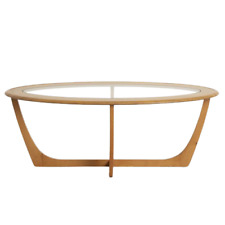 Used, vintage glass top coffee table for sale  Shipping to South Africa