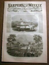 Original 1861-1865 Guerra Civil Jornal Ilustrado Harper's Weekly 150 Anos comprar usado  Enviando para Brazil