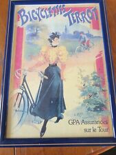 Affiche bicyclette terrot d'occasion  Ciry-le-Noble