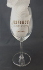 Copo de vinho cristal Riedel vinícola Driftwood Estate 9" de altura, usado comprar usado  Enviando para Brazil