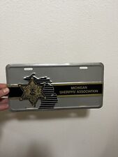 sheriff license plate for sale  Kalamazoo