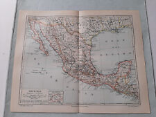 Mexiko farbig karte gebraucht kaufen  Warendorf