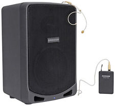 SAMSON XP106WDE 6" Portable Rechargeable Bluetooth Powered PA DJ Speaker+Headset for sale  Shipping to South Africa