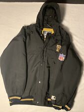 New Orleans Saints (XL) Starter Vintage NFL Official  Hoodie Jacket, Full Zipper for sale  Wichita Falls