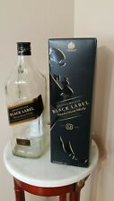 Black Label Johnnie Walker Whisky 1,75 L Botella Vacía con Caja Coleccionables, usado segunda mano  Embacar hacia Argentina