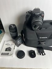 Canon Digital Camera Bundle EOS Rebel T6 Lens 18-55mm + 75-300mm +++, used for sale  Shipping to South Africa