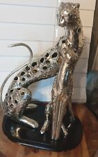 sculpture metal cheetah for sale  Sarasota