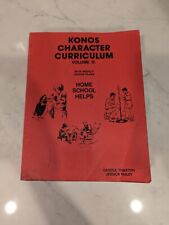 Konos character curriculum for sale  Phoenix