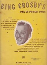Bing crosby pick for sale  Quincy