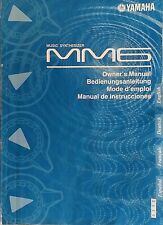 Yamaha MM6 sintetizador estação de trabalho teclado sintetizador livro manual do proprietário original. comprar usado  Enviando para Brazil