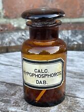 Vintage amber apothecary for sale  EAST COWES