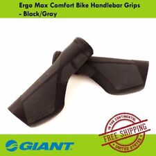 Giant Ergo Max Comfort Bike Handlebar Grips Hybrid Commuter MTB- Black/Gray for sale  Saint Louis