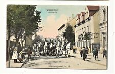 Litho - Grossenhain 1908 Schillerstraße mit Königlichem Husaren Regiment No18 gebraucht kaufen  Deutschland