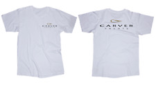 Carver yachts white t-shirt powerboat Marina for sale  Shipping to South Africa
