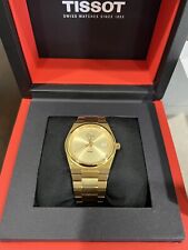 Relógio masculino Tissot PRX ouro/champanhe - T137.210.33.021.00 comprar usado  Enviando para Brazil