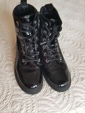 Girls black boots for sale  LIVERPOOL